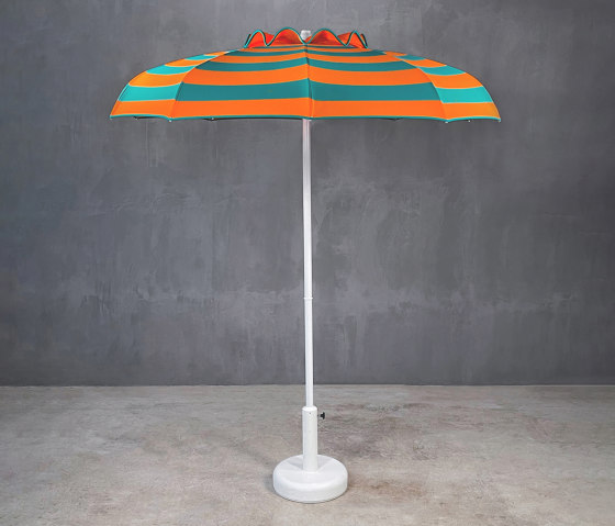 Dolce Vita | Ciao Amore Stripe 200 Umbrella with Wind Vent | Ombrelloni | Set Collection