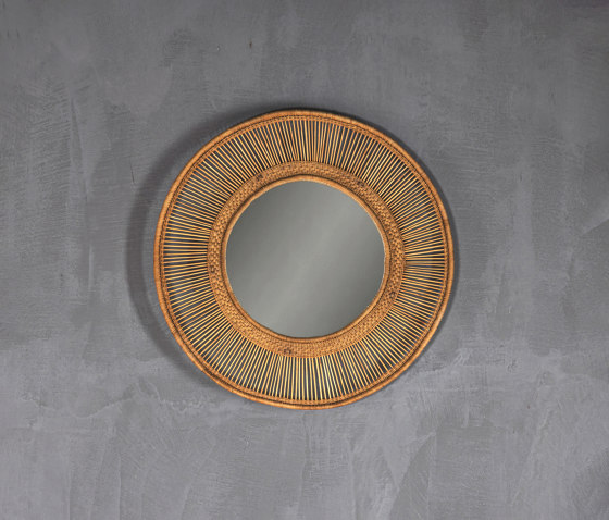 Malawi | Mirror Round Natural Small | Mirrors | Set Collection