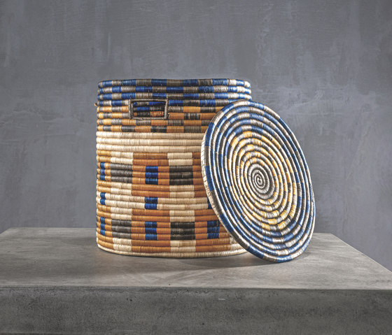 Malawi | Mosaic Basket Medium | Boîtes de rangement | Set Collection