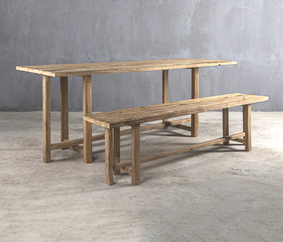 Slow Reclaimed | Kengo 170 Bench | Bancs | Set Collection