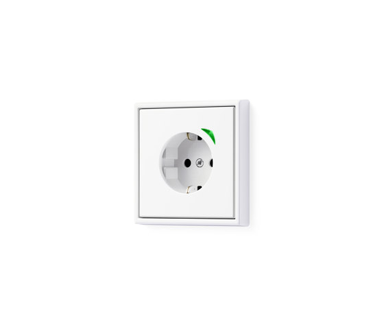 LS 990 | JUNG HOME SCHUKO® socket Energy in white | Prises Schuko | JUNG