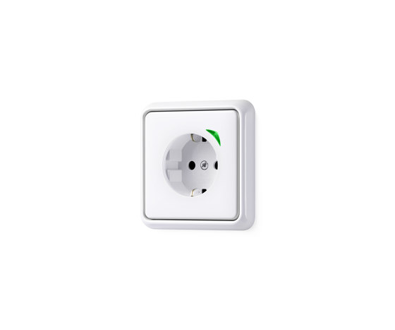 CD 500 | JUNG HOME SCHUKO® socket Energy in white | Schuko sockets | JUNG