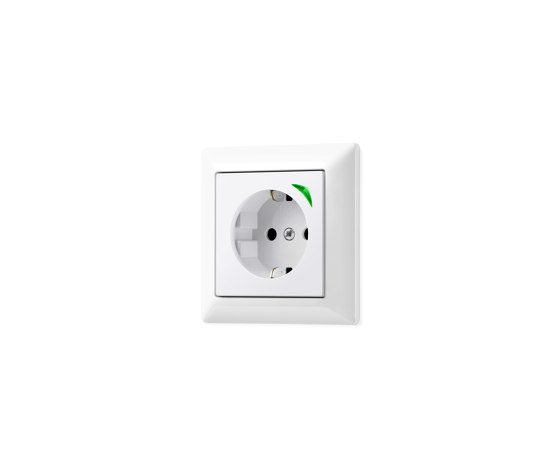 AS 500 | JUNG HOME SCHUKO® socket Energy in white | Prises Schuko | JUNG