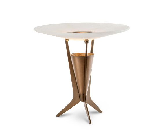 Aragon | Table Light - Antique Brass | Lampade tavolo | J. Adams & Co