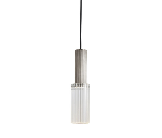 Flume | 80 Pendant - Satin Nickel | Lámparas de suspensión | J. Adams & Co