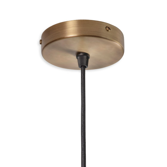 Nova | Slim Pendant - Antique Brass | Pendelleuchten | J. Adams & Co