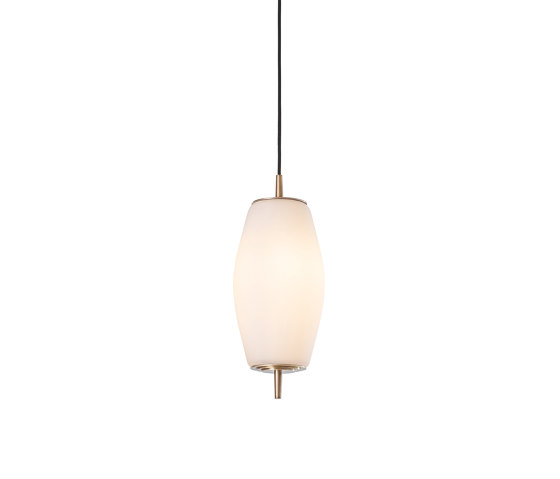 Nova | Slim Pendant - Antique Brass | Pendelleuchten | J. Adams & Co