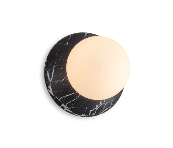 Orbit | Wall Light - Black Marble | Wall lights | J. Adams & Co