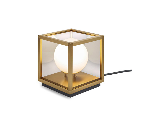 Pearl | Table Light 1 - Antique Brass | Lampade tavolo | J. Adams & Co