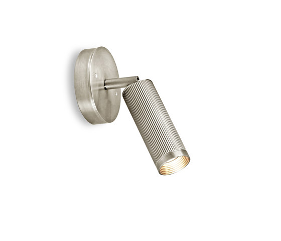 Spot | UnSwitched Wall Light - Satin Nickel | Appliques murales | J. Adams & Co