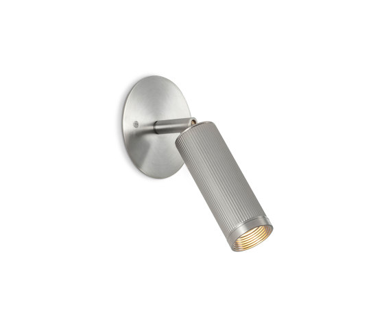 Spot | UnSwitched Wall Light - Satin Nickel | Wandleuchten | J. Adams & Co