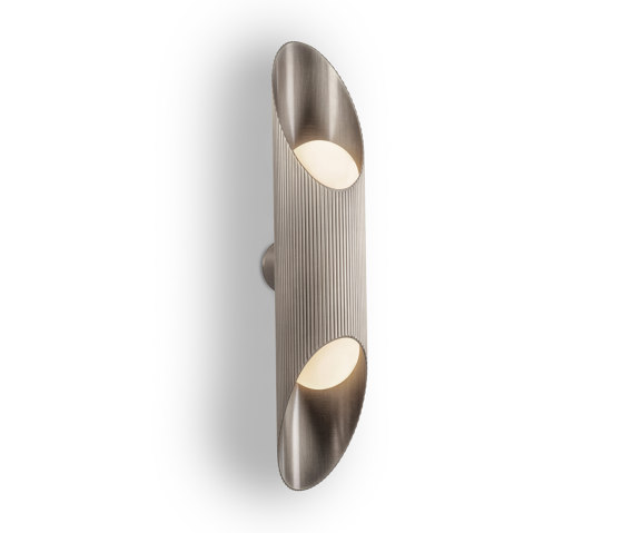 Vector | Wall Light - Satin Nickel | Lámparas de pared | J. Adams & Co