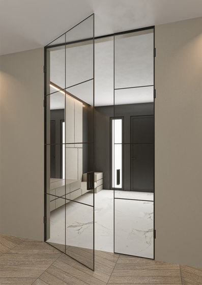 Piu Glass Vitrum Duo | Internal doors | PIU Design