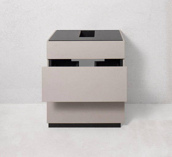 dade PURE 60 washstand furniture | Meubles sous-lavabo | Dade Design AG concrete works Beton