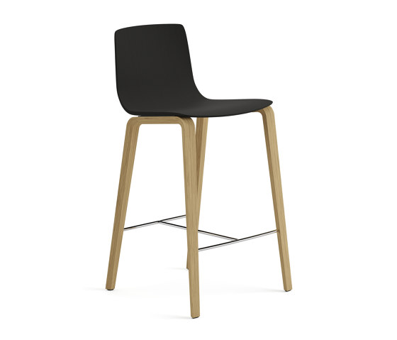 Aava 02 Counter Stool – 4 wood legs | Bar stools | Arper