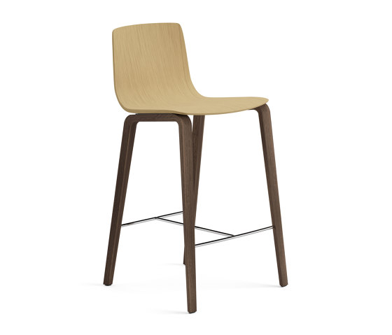 Aava 02 Counter Stool – 4 wood legs | Bar stools | Arper