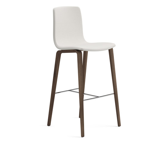 Aava 02 Bar Stool – 4 wood legs | Bar stools | Arper
