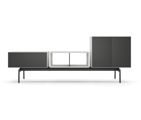 Semiton Modular cabinet – 3 units | Tables consoles | Arper