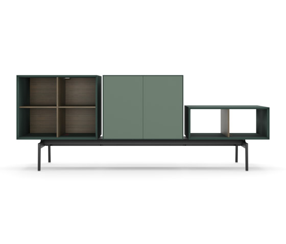 Semiton Modular cabinet – 3 units | Mesas consola | Arper