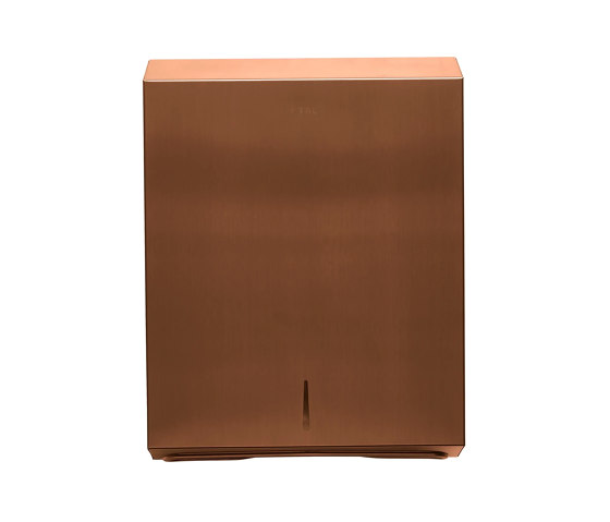 Radius | PVD Copper TSL.735 Wall Mounted Paper Towel Dispenser | Paper towel dispensers | The Splash Lab