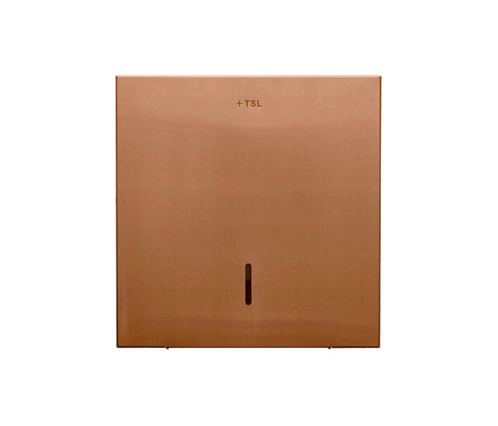 Radius | PVD Copper TSL.842 Wall Mounted Toilet Paper Holder | Portarollos | The Splash Lab