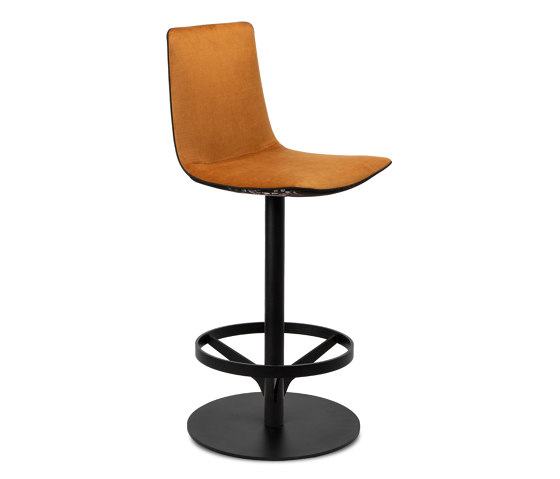 Amelie | Kitchen Chair with central leg | Taburetes de bar | FREIFRAU MANUFAKTUR