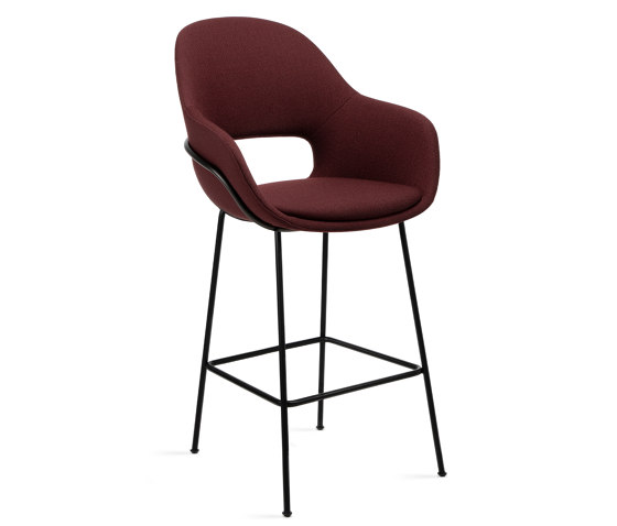 Theia | Counter Armchair High with steel frame | Counter stools | FREIFRAU MANUFAKTUR