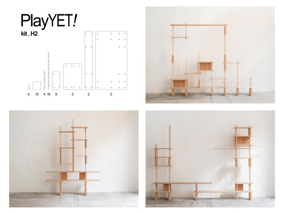 Play YET ! Kit Home 2 | Shelving | Smarin