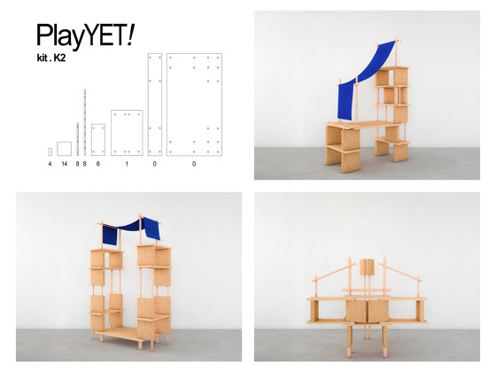 Play YET ! Kit Kids 2 | Kids storage furniture | Smarin