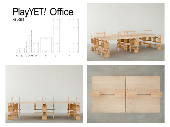 Play YET ! Kit Office 4 | Estantería | Smarin
