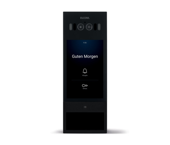 Elcom motion front-door station: the digital calling card of the building | Citofoni ingresso | Hager