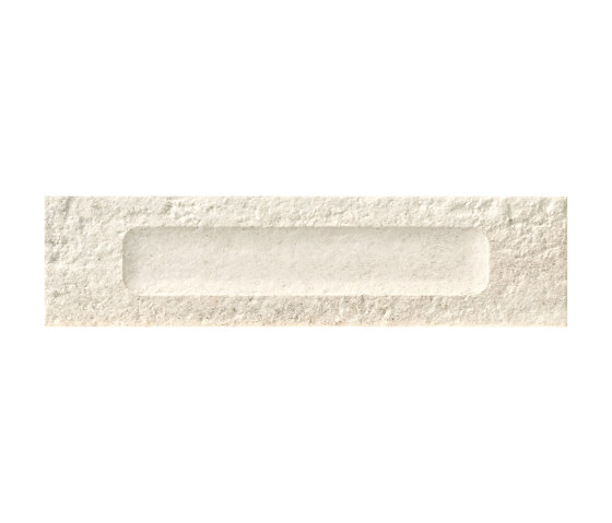 Miniature Fornace | Fromella Bianco Minerale 6x24 | Ceramic tiles | Marca Corona
