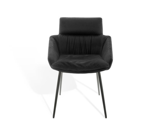 FAYE CASUAL
Side chair with low armrests | Sedie | KFF