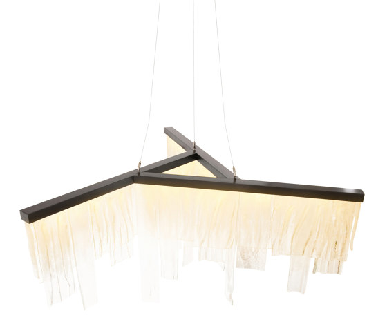 Cascata chandelier bronze | Suspended lights | CTO Lighting