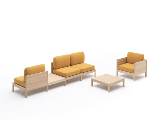 Castor Lobby Sofa 1-Seater | Poltrone | Karimoku New Standard
