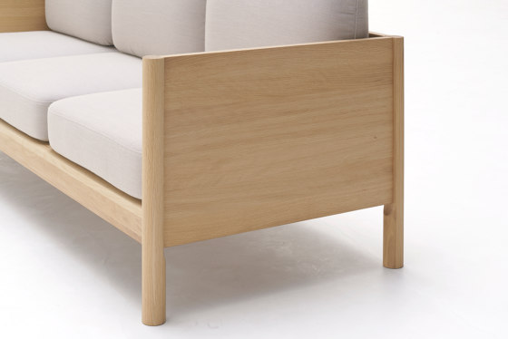 Castor Lobby Sofa 3-Seater | Sofás | Karimoku New Standard