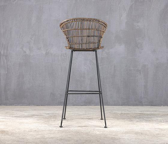 Kanso | Lystia Honey 74 Barstool | Bar stools | Set Collection