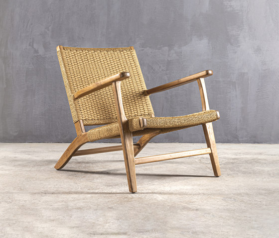 Slow | Bali Beach Chair Teak | Poltrone | Set Collection