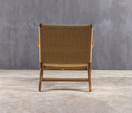 Slow | Bali Beach Chair Teak | Poltrone | Set Collection