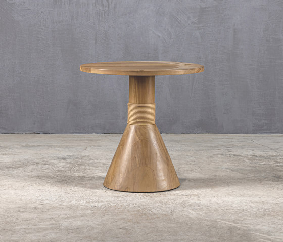 Slow | Cone 48 Teak Coffee Table | Tavolini bassi | Set Collection