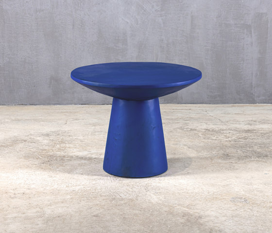 Slow | Mushroom Coffee Table Suar 60 Blue Cobalt | Tables basses | Set Collection