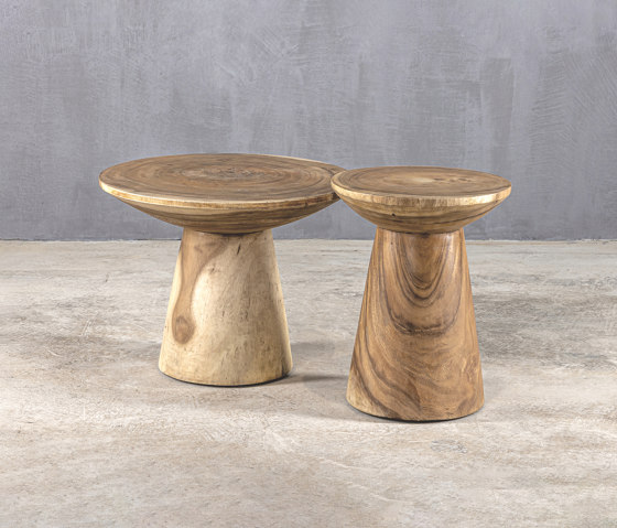 Slow | Mushroom Side Table Suar 40 | Tavolini alti | Set Collection