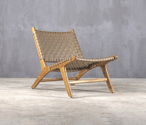 Kanso | Strap Camel Lounge Chair | Poltrone | Set Collection