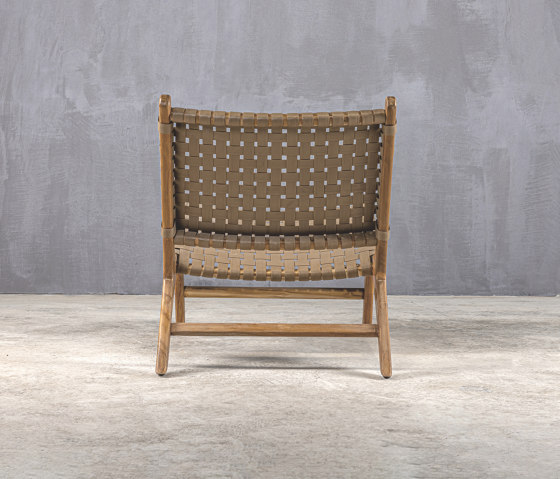 Kanso | Strap Camel Lounge Chair | Poltrone | Set Collection