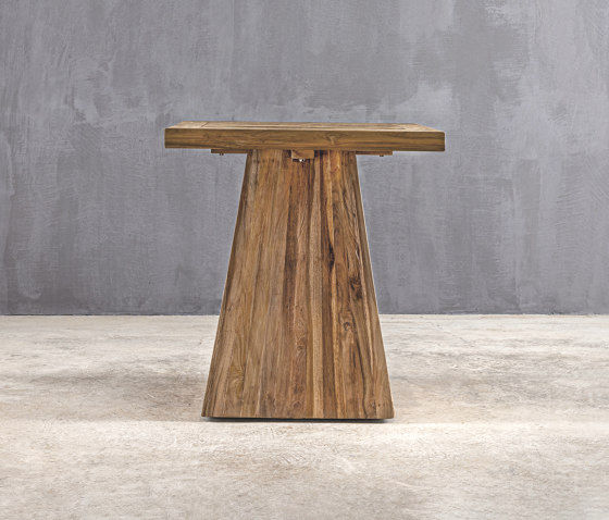 Slow Reclaimed | Prisma Table Reclaimed Teak 90 | Mesas comedor | Set Collection
