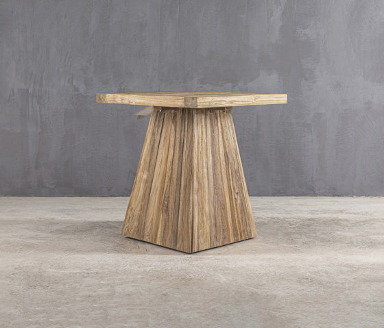 Slow Reclaimed | Prisma Table Reclaimed Teak 70 | Mesas comedor | Set Collection