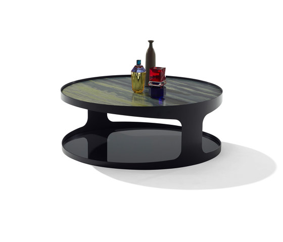 Colin | coffee table 
1325-VI
with lower tray | Tavolini bassi | DRAENERT