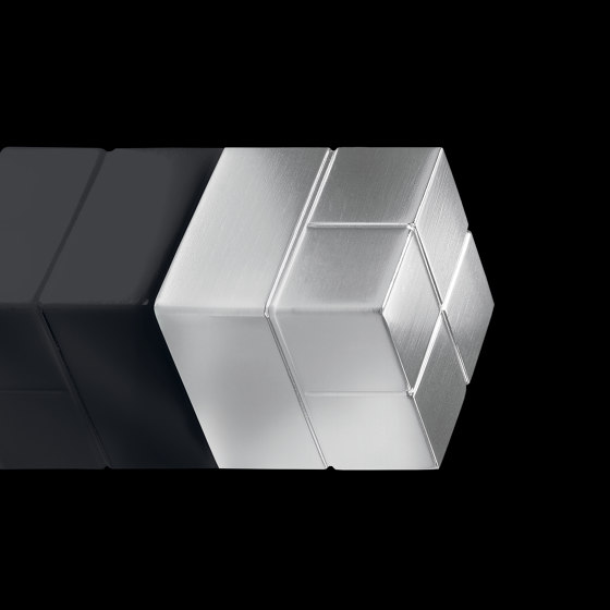 SuperDym-Magnet C20 "Super-Strong", Cube-Design, silber, 1 Stück | Schreibtischutensilien | Sigel