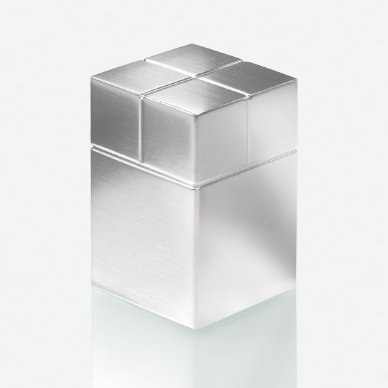 SuperDym-Magnete C30 "Ultra-Strong", Cube-Design, silber, 2 Stück | Schreibtischutensilien | Sigel