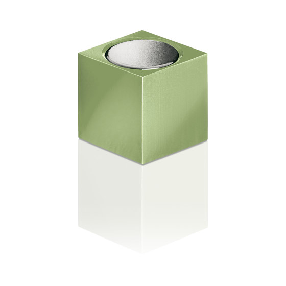 SuperDym-Magnete C5 "Strong", Cube-Design, türkis, pink, hellgrün, 3 Stück | Schreibtischutensilien | Sigel
